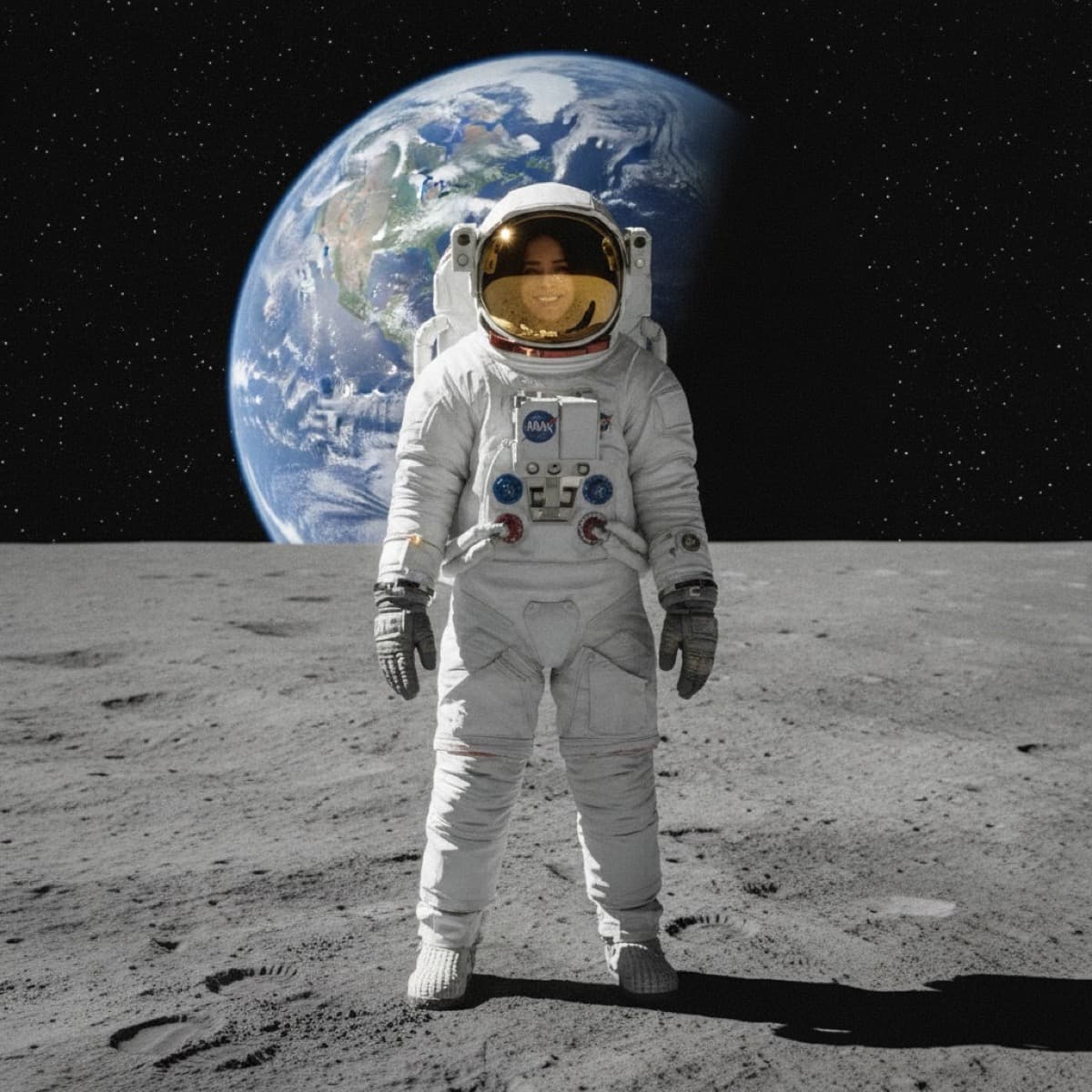 astronaut AI prank photo example