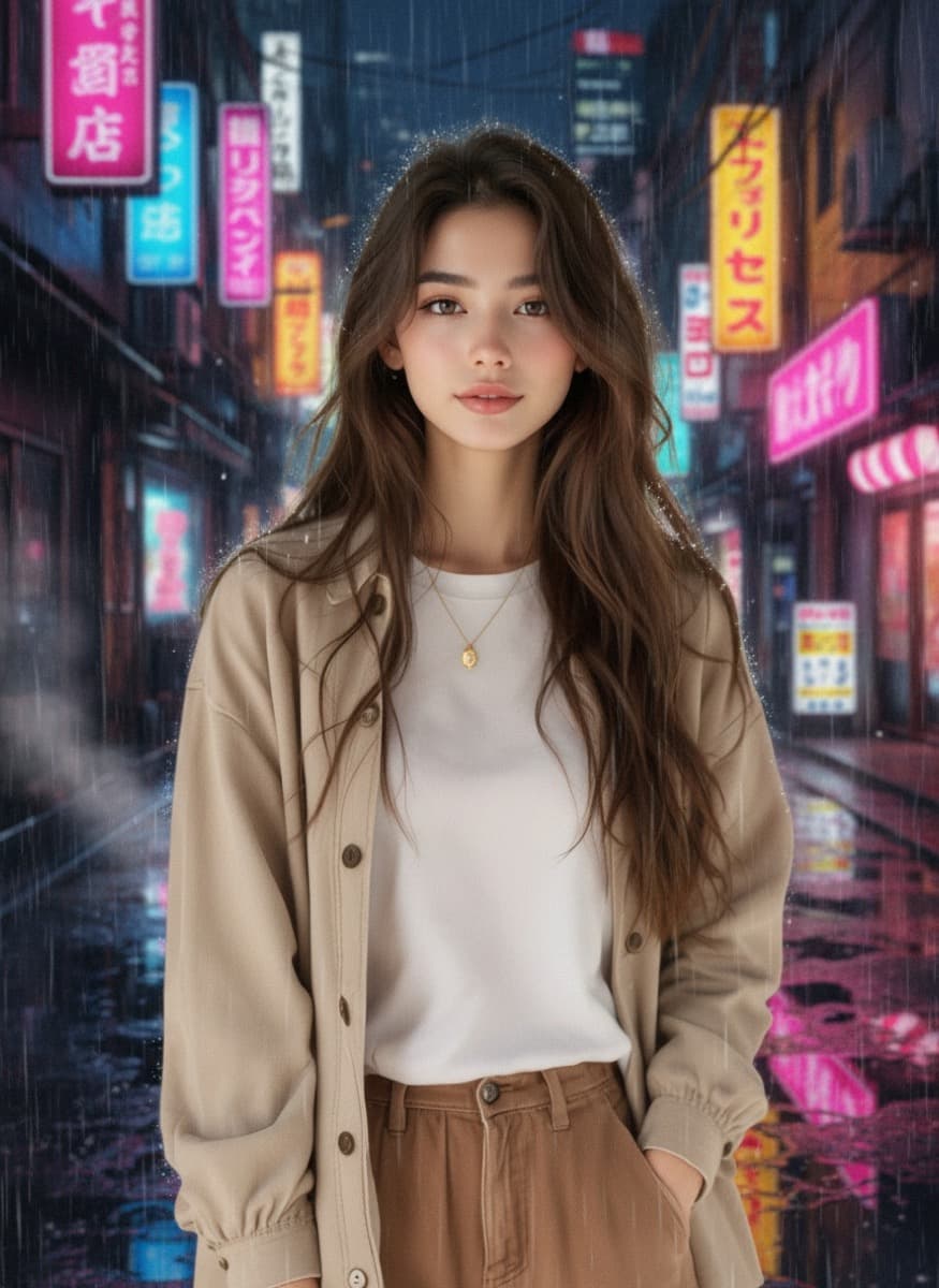 dark anime AI prank photo example