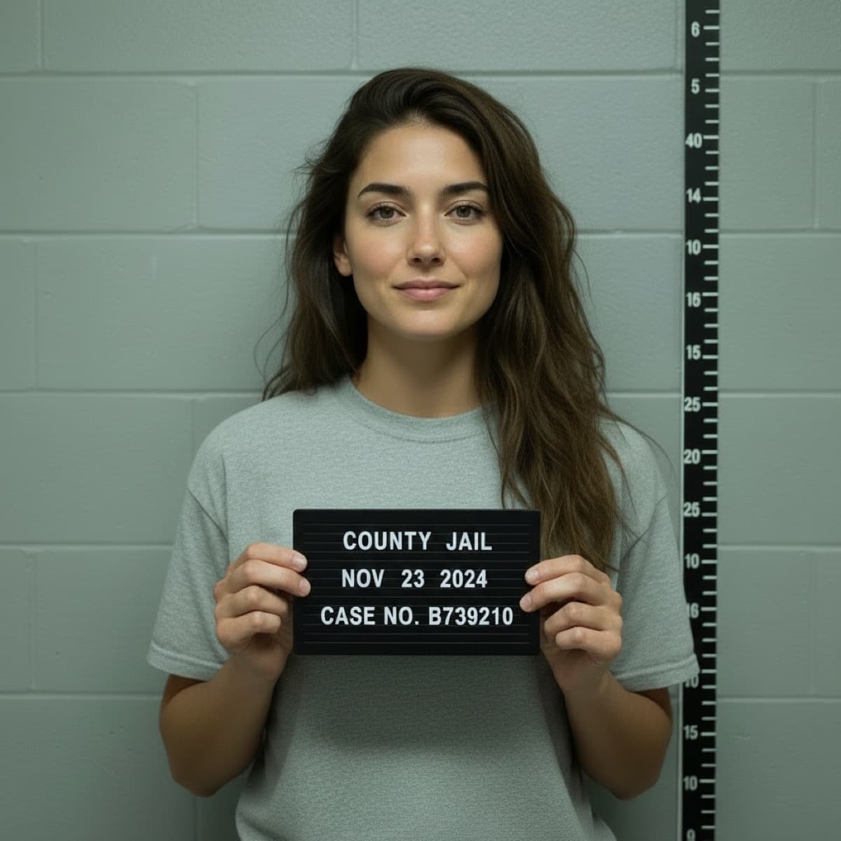 mugshot AI prank photo example