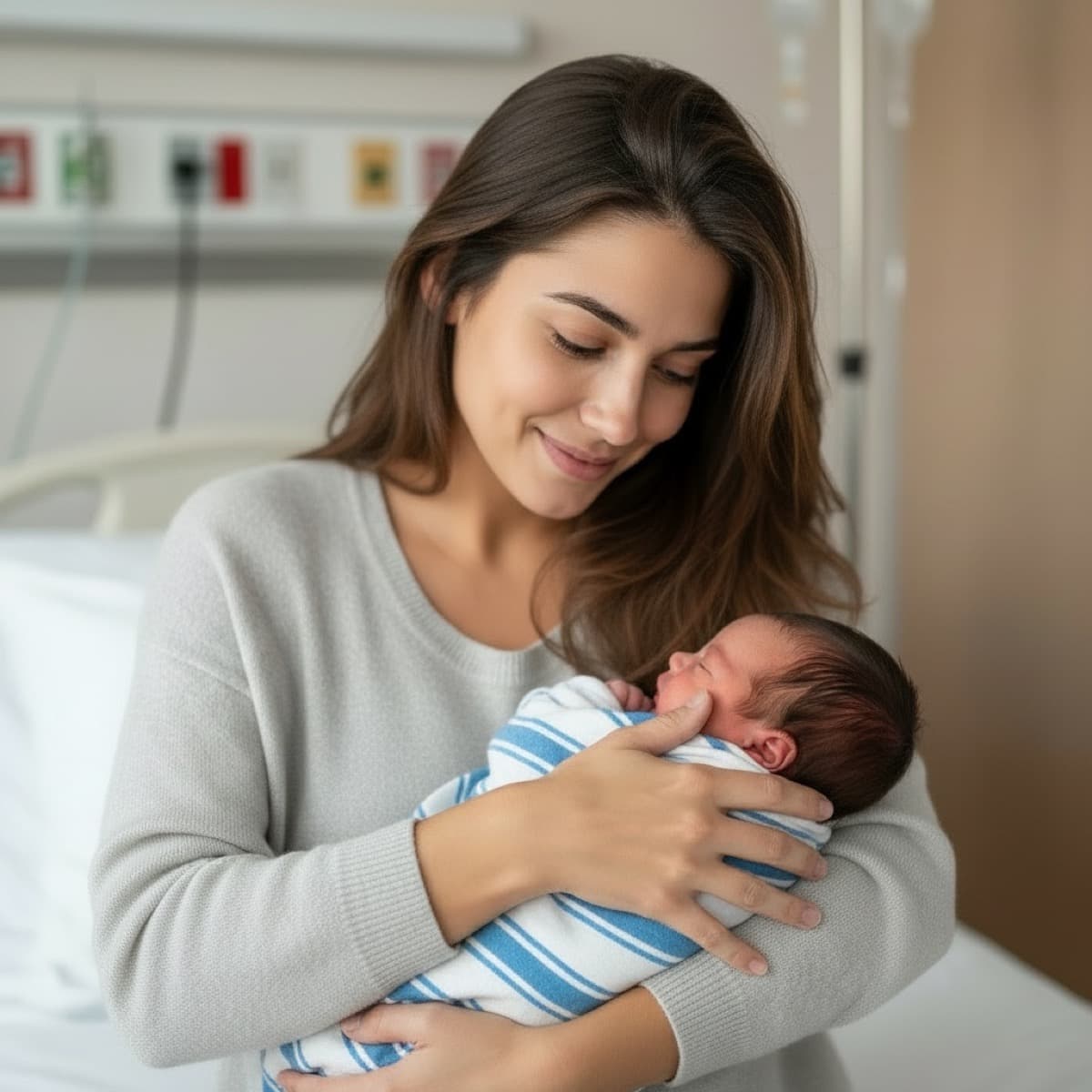 newborn AI prank photo example