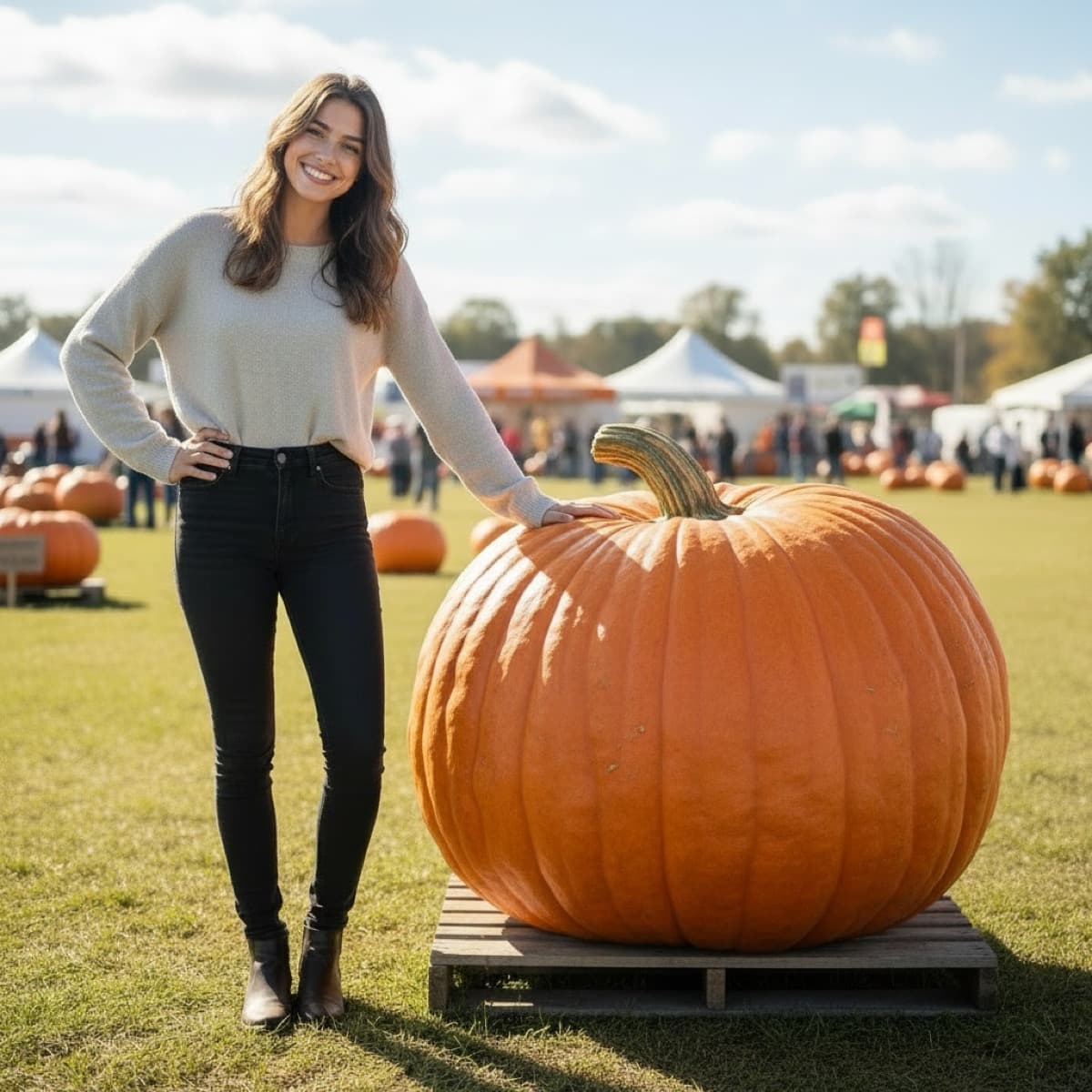 pumpkin AI prank photo example