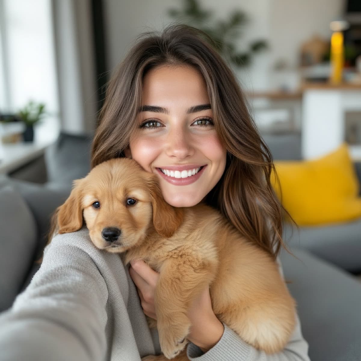 puppy AI prank photo example